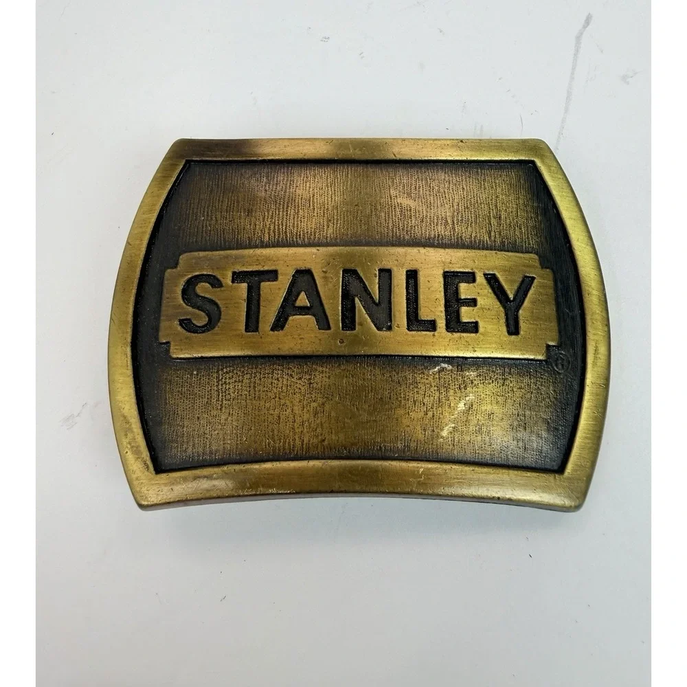 Stanley Belt Buckle Vintage 1978 Tools Promo Advertising Collectible